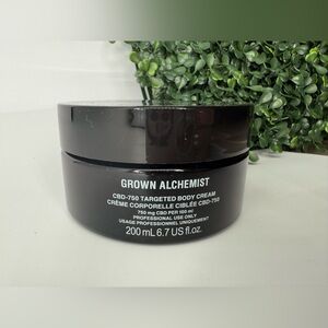 NEW Grown Alchemist CBD-750 Targeted Body Cream LARGE 6.7 ounce $98 MSRP